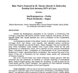 New Year's Concert (St. Vaclav church, Dobruska)